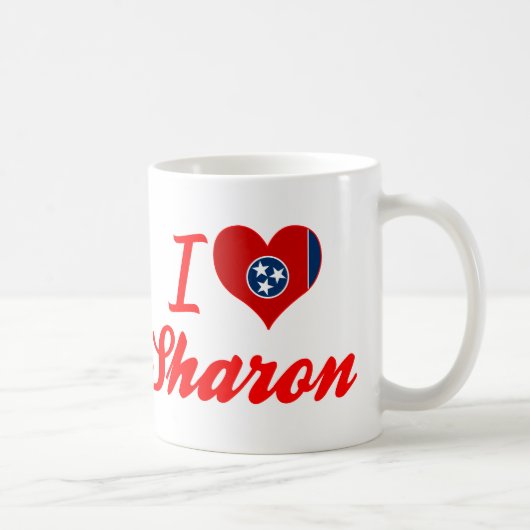 I Liebe Sharon, Tennessee Kaffeetasse (Rechts)