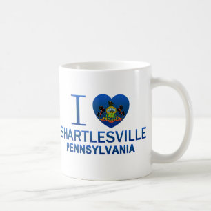 I Liebe Shartlesville, PA Kaffeetasse