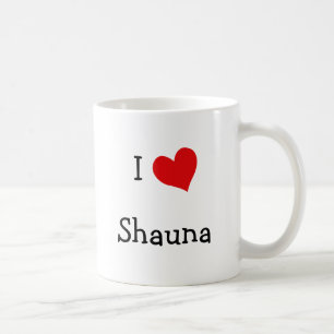 I Liebe Shauna Kaffeetasse