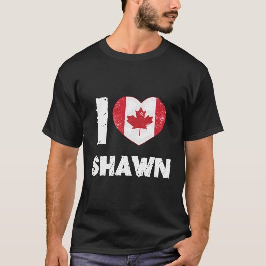 I Liebe Shawn T-Shirt (Vorderseite)