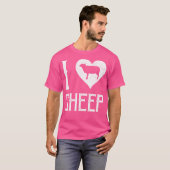 I Liebe Sheep T-Shirt (Vorne ganz)