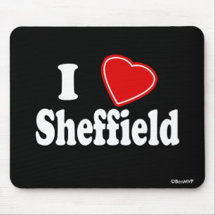 I Liebe Sheffield Mousepad