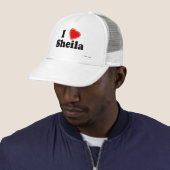 I Liebe Sheila Truckerkappe (Beispiel)
