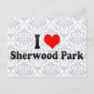 I Liebe Sherwood Park, Kanada Postkarte