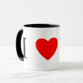 I Liebe Shiba Inus Tasse (Vorderseite Links)