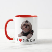 I Liebe Shih Tzu Tasse (Links)