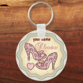 I Liebe Shoes Schlüsselanhänger (Vorderseite)