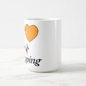 I Liebe Shopping Kaffeetasse (Mittel)