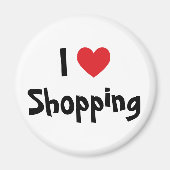 I Liebe Shopping Magnet (Vorne)