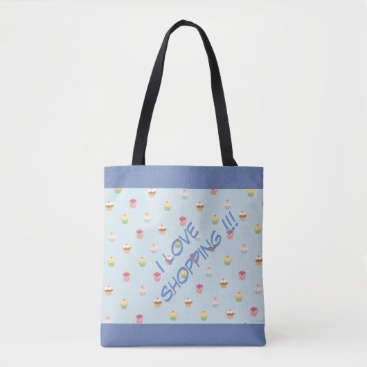 I Liebe Shopping Tasche (Vorderseite)