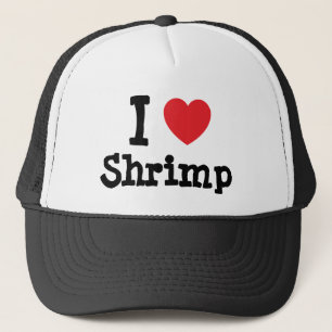 I Liebe Shrimps T - Shirt Truckerkappe