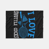 I Liebe Shuttle S 3 Fleecedecke (Vorderseite (Horizontal))