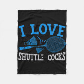 I Liebe Shuttle S 3 Fleecedecke (Vorderseite)