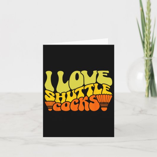 I Liebe Shuttle S 4 Karte (Vorderseite)