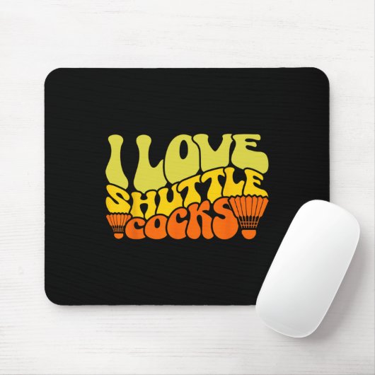 I Liebe Shuttle S 4 Mousepad (Mit Mouse)