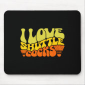 I Liebe Shuttle S 4 Mousepad (Vorne)