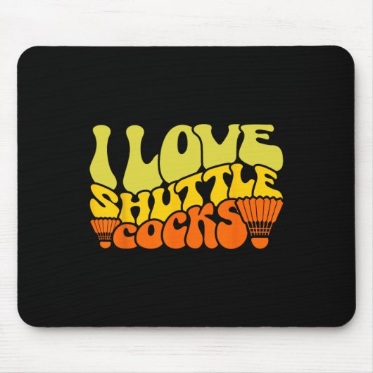 I Liebe Shuttle S 4 Mousepad (Vorne)