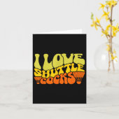 I Liebe Shuttle S _7 Karte (Gelbe Blume)