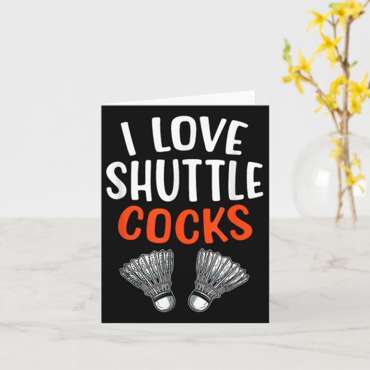 I Liebe Shuttle S Karte (Gelbe Blume)