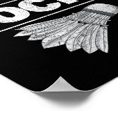 I Liebe Shuttles S Birdie Badminton Poster (Ecke)