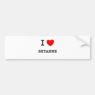 I Liebe Shyanne Autoaufkleber