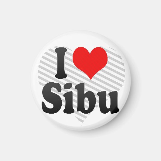 I Liebe Sibu, Malaysia Magnet (Vorne)