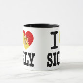 I Liebe Sicily Novelty Tasse (Zentrum)