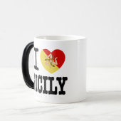 I Liebe Sicily Novelty Tasse (Vorderseite Links)
