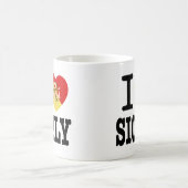 I Liebe Sicily Novelty Tasse (Mittel)