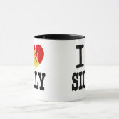 I Liebe Sicily Novelty Tasse (Zentrum)