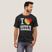 I Liebe Sicily T-Shirt (Vorne ganz)