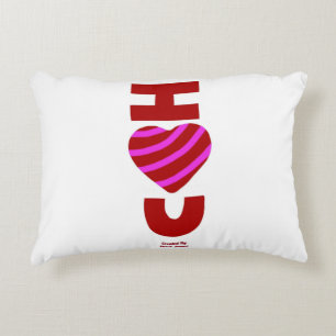 I Liebe Sie Akzent Kissen