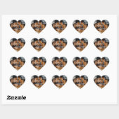 I Liebe Sie benutzerdefinierten Foto 20PCS-Heart S Herz-Aufkleber (Blatt)