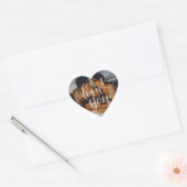 I Liebe Sie benutzerdefinierten Foto 20PCS-Heart S Herz-Aufkleber (Umschlag)