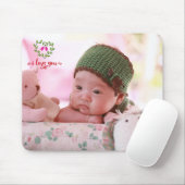 I Liebe Sie benutzerdefiniertes Foto Mousepad (Mit Mouse)