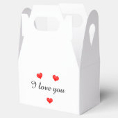 I Liebe Sie bevorzugen Box Geschenkschachtel (Geöffnet)