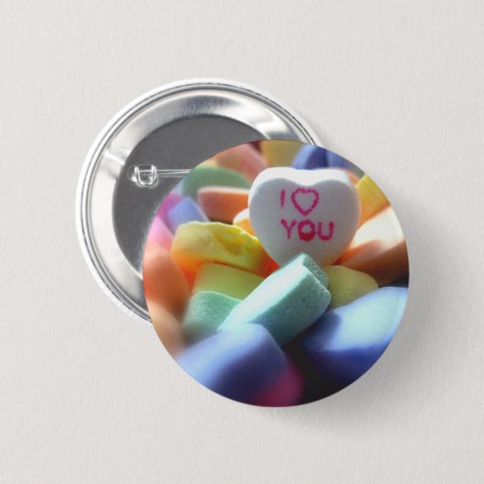 I Liebe Sie Button (Vorne & Hinten)