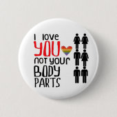 I Liebe SIE Button (Vorderseite)