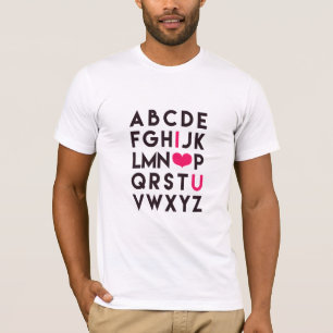 I LIEBE SIE - der romantischen der T - Shirt