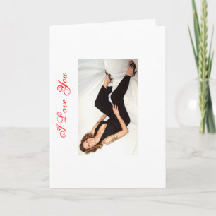 I Liebe Sie/die Karte des Valentines