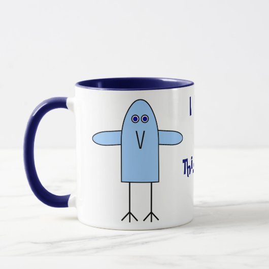 I Liebe Sie dieses viel, Vater Tasse (Links)