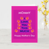 I Liebe Sie dieses VIELE Geschenk PurpleBk2 der Karte (Gelbe Blume)