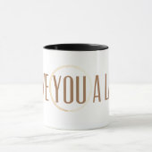 I Liebe Sie ein Latte mit Kaffee-Ring Tasse (Zentrum)