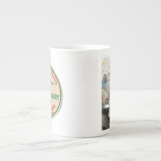 I Liebe Sie ein Scheffel u. eine Peck-Tasse Porzellantasse (Vorderseite)