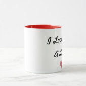 I Liebe Sie eine Latte Tasse (Zentrum)