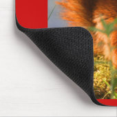 I Liebe Sie Erdbeere Mousepad (Ecke)