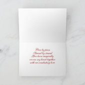 I Liebe Sie Feiertagskarte (Innenseite)