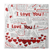 I Liebe Sie Fliese (Vorderseite)