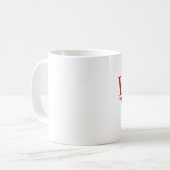 I Liebe Sie, Fotoschablone - besonders angefertigt Kaffeetasse (Vorderseite Links)