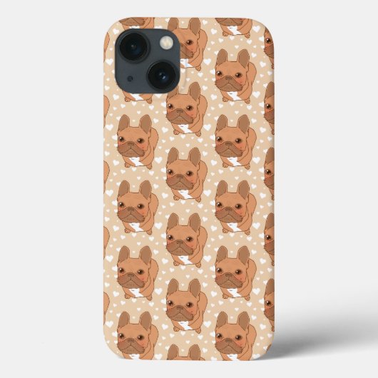 I Liebe Sie Frenchie Case-Mate iPhone Hülle (Rückseite)